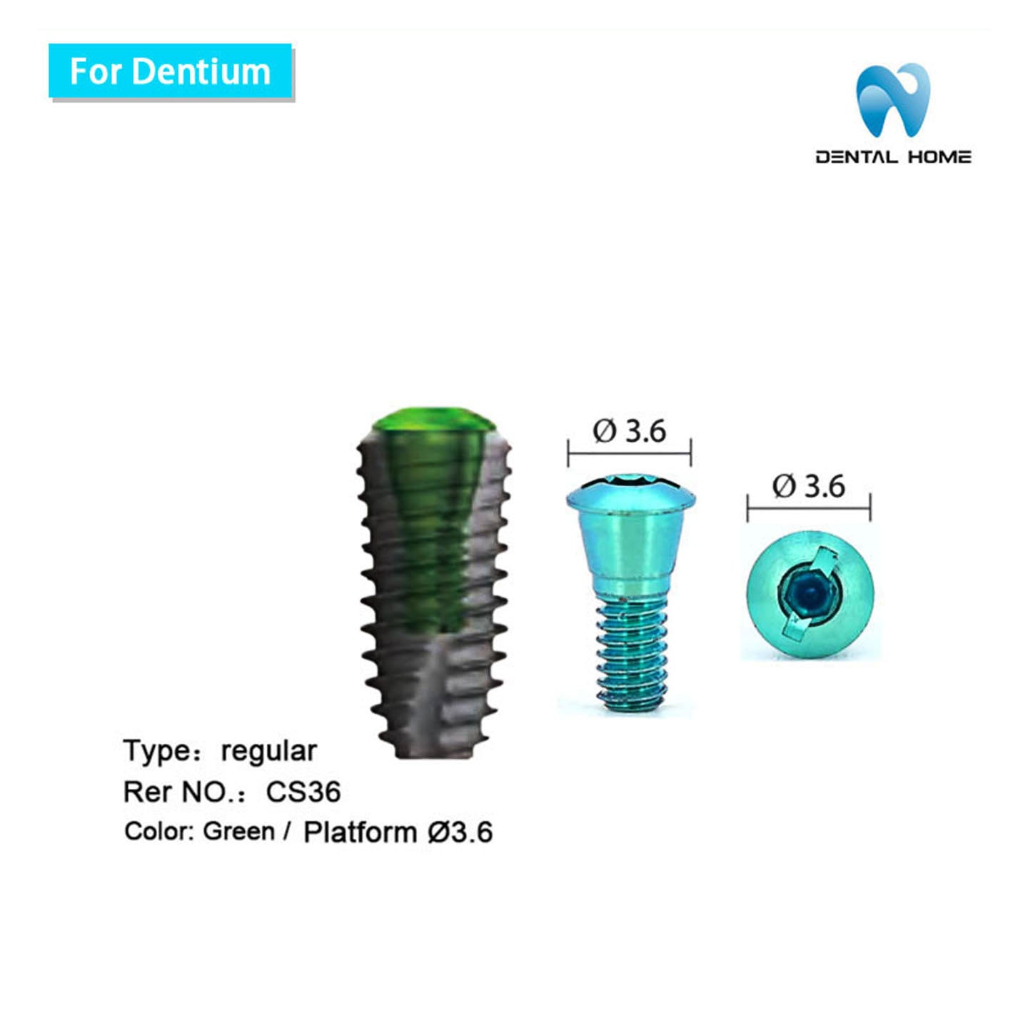 For Dentium Cover Screch