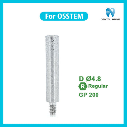 Подходит для стержня Osstem для переноса, композитного трансферного колпачка, заменителя зубного имплантата, защитного колпачка для заживления