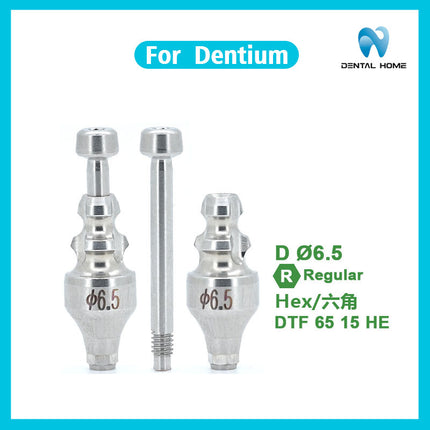 Подходит для ремонта временных титановых сплавов с использованием закрытой стержневой формы Dentium, сменных титановых подложек.