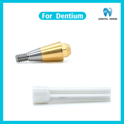 デンティウムコンポジット直角アバットメント交換ボディに適応可能即時荷重支持一時チタン合金ベーストランスファーロッド