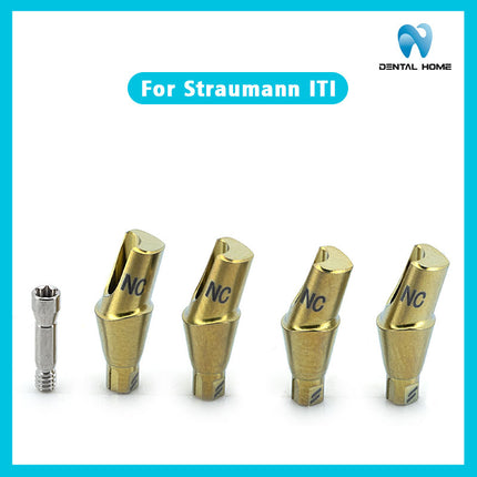 Для замены зубного имплантата Straumann ITl с готовым угловым абатментом и основанием для переноса