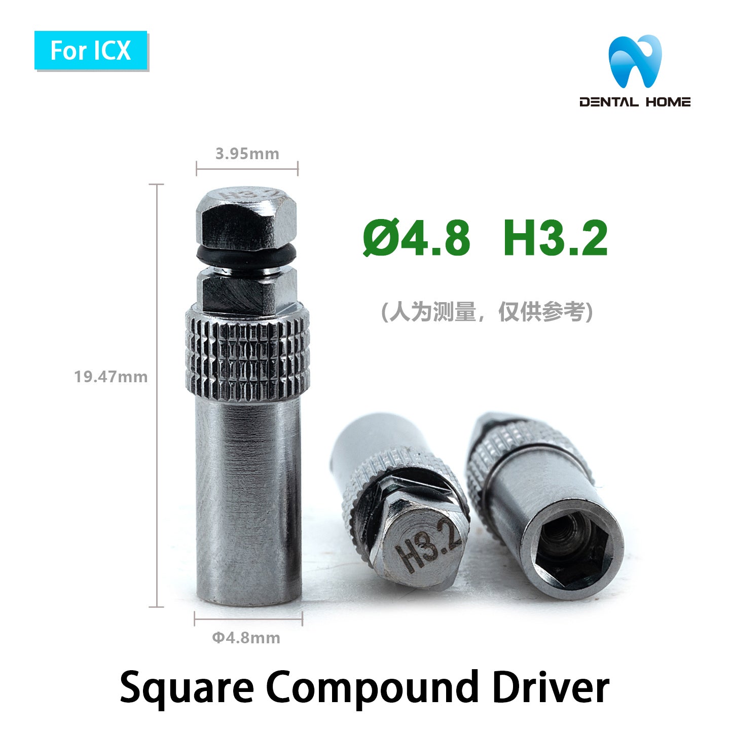 For ICX Implant Driver / Ratchet Driver / Multi unit Hex Driver / BaLL Abutment Driver / Hand Driver / Lab hex driver / Locator Driver Locator