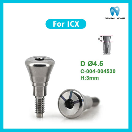Suitable for ICX healing table closure screws