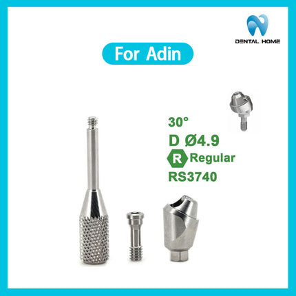 Подходит для замены угловых абатментов Adin Composite 17° и 30°