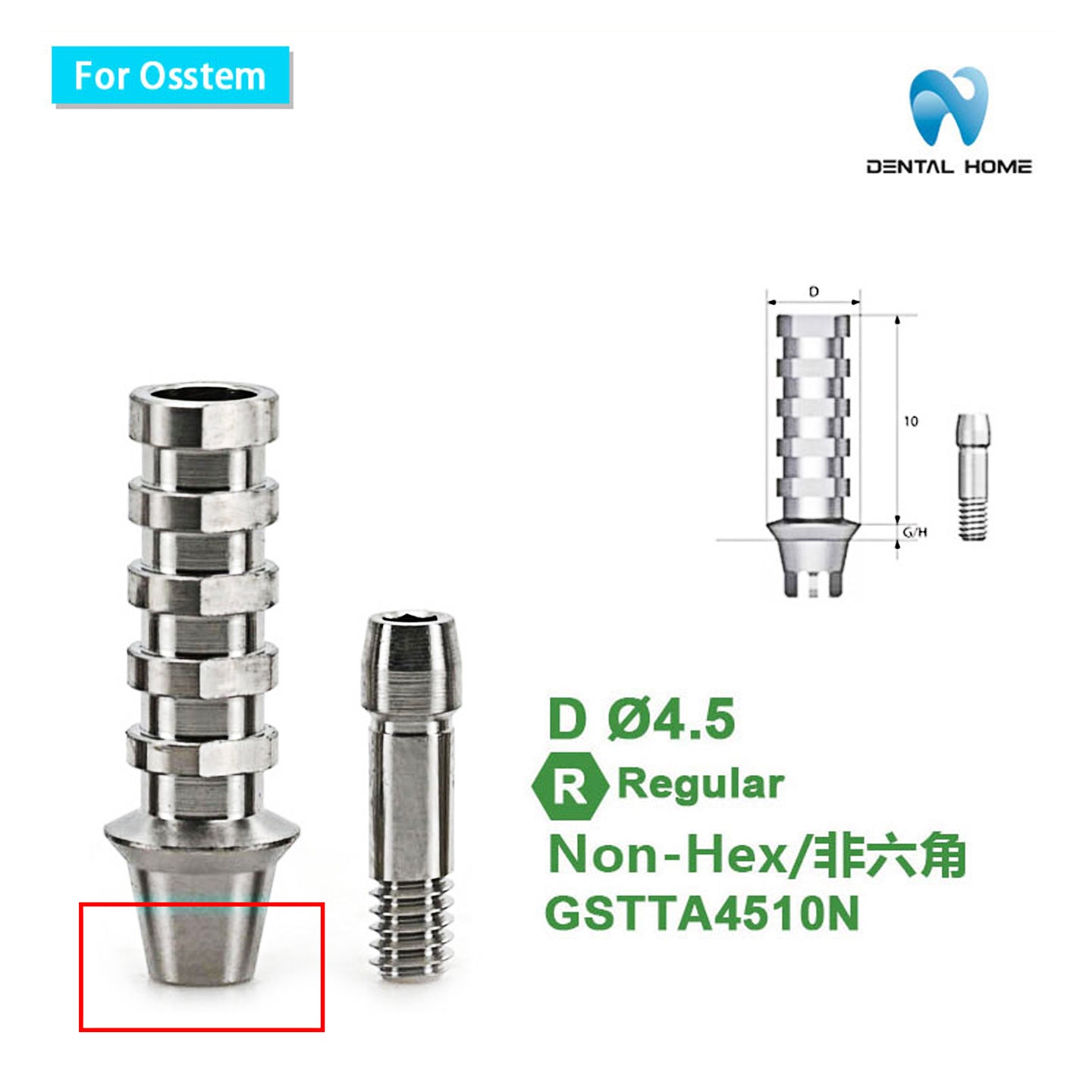 For Osstem Temporary Abutment