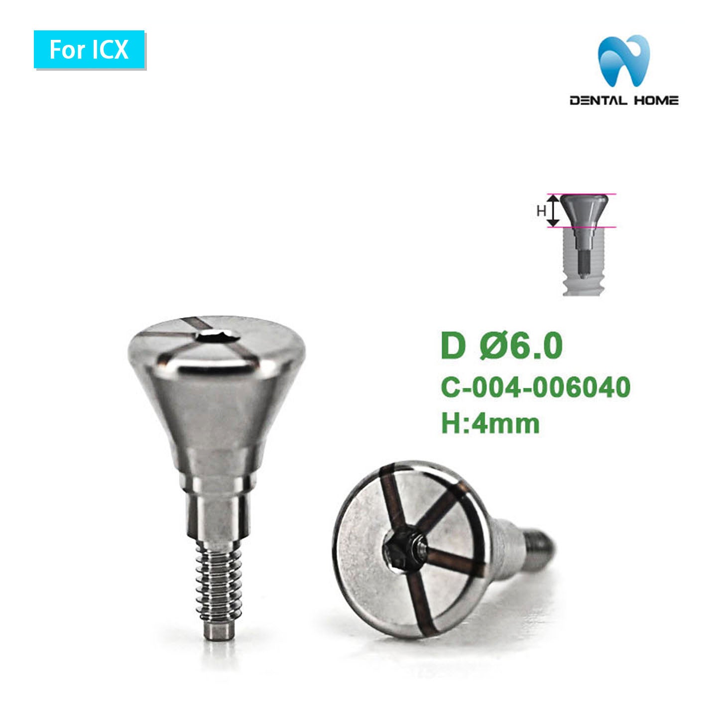 For ICX Healing Abutment