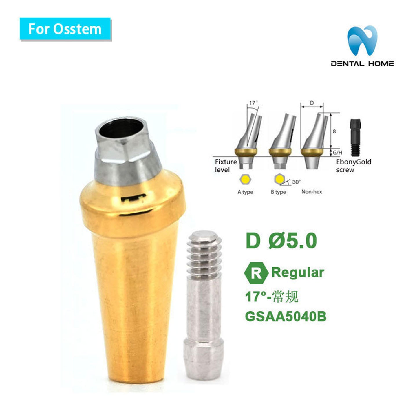 For Osstem Angled abutment