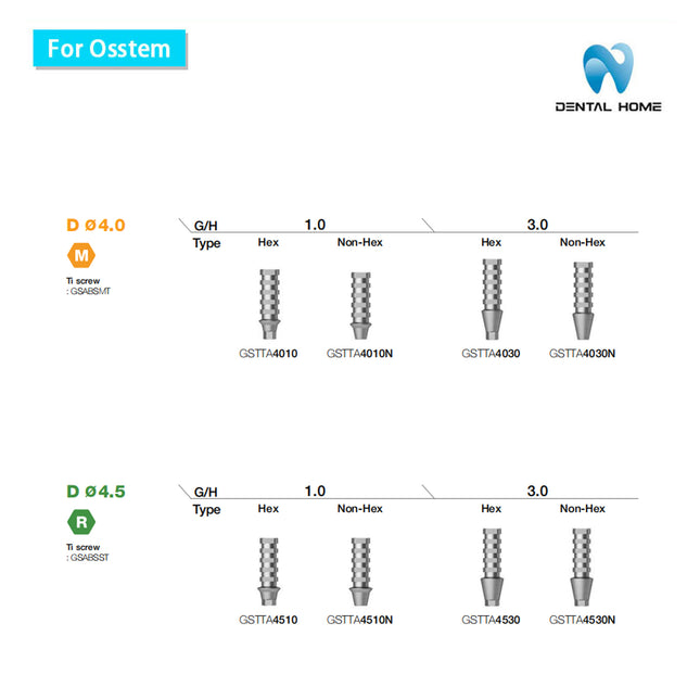 For Osstem Temporary Abutment