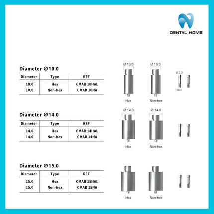 Machinable titanium bar - full range of models