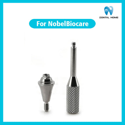 Немедленный ремонт композитного углового абатмента Nobel Biocare. Замена угловых принадлежностей Nobel.