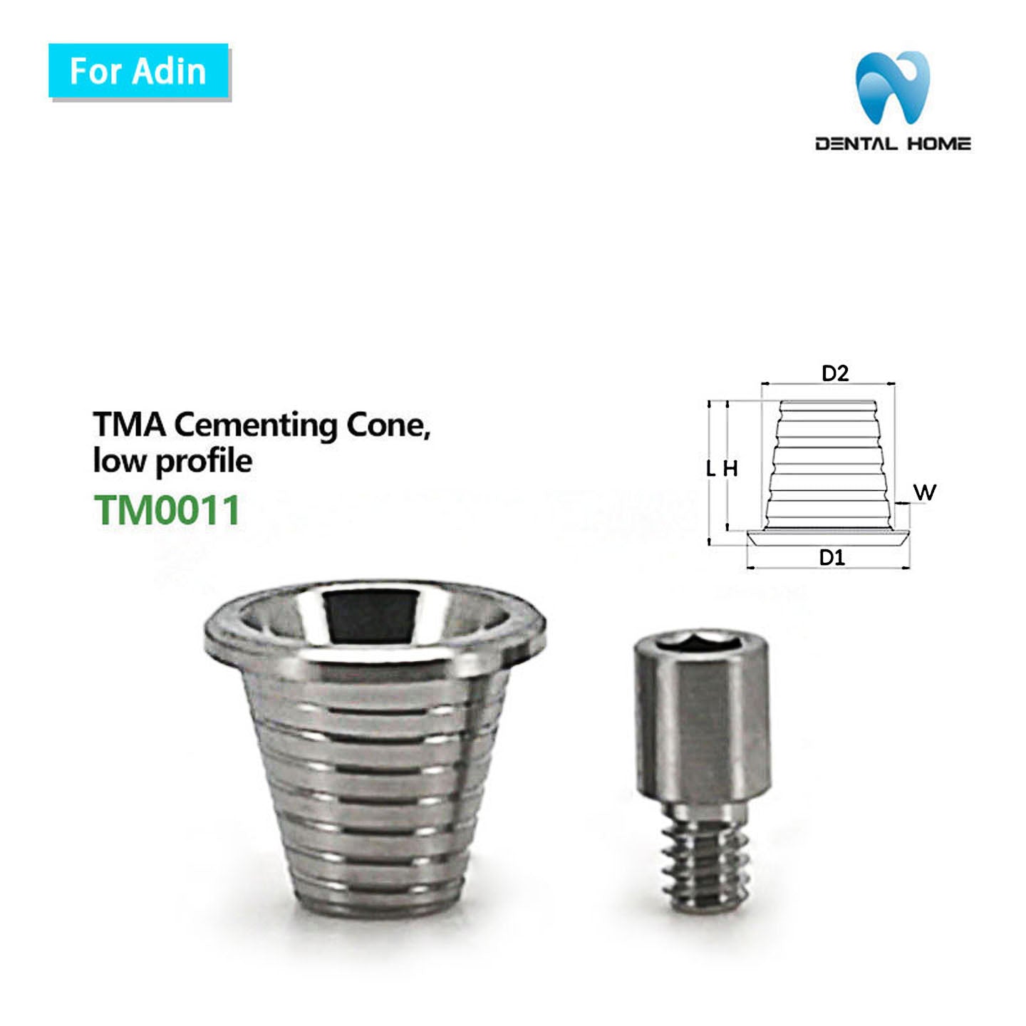 For Adin Multi unit Ti base