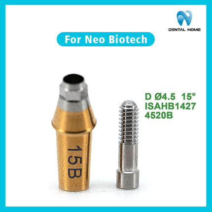 Подходит для готового углового абатмента Neobiotech, замена углового имплантата, титановая подложка