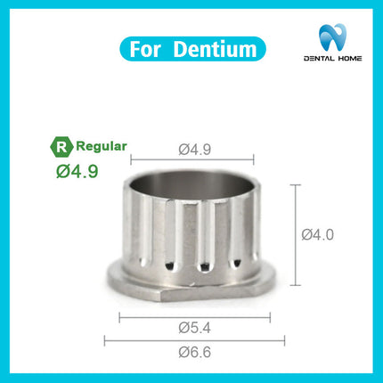 デンティウムシステムガイドリングデジタル植え付けガイドプレートスリーブリング保持ガイドプレートに適しています