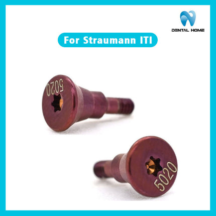 Подходит для формирователя десны Straumann ITl RC, заменителя дентального имплантата, защитного колпачка из титанового сплава
