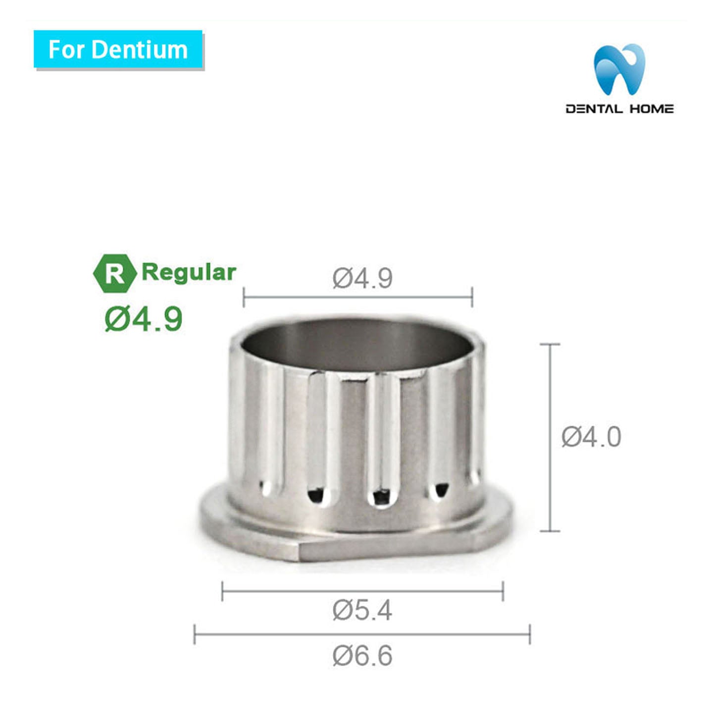 For Dentium OneGuide Metal Sleeve