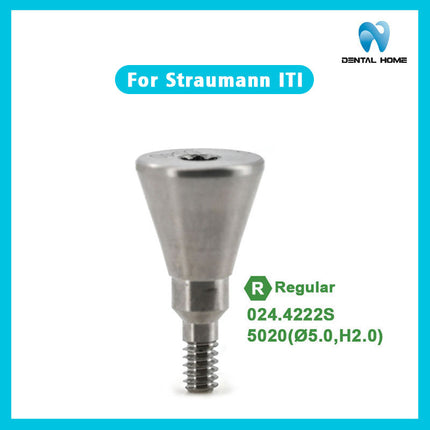 Подходит для формирователя десны Straumann ITl RC, заменителя дентального имплантата, защитного колпачка из титанового сплава