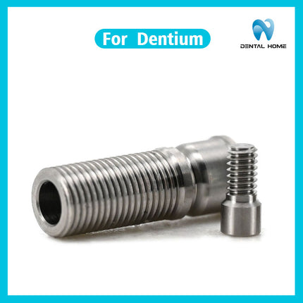 Подходит для немедленной имплантации. Замена временного композитного абатмента Dentium на композитный субстрат из титанового сплава.