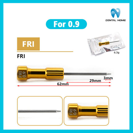 Dental Implant Laboratory Screwdriver- Complete Model Range