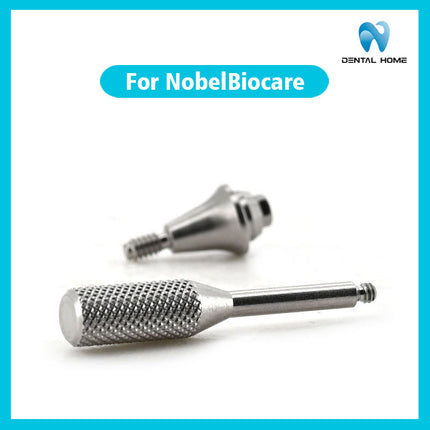 Немедленный ремонт композитного углового абатмента Nobel Biocare. Замена угловых принадлежностей Nobel.