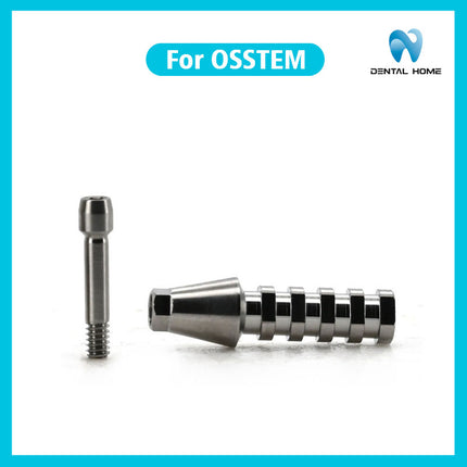 Подходит для готового реставрационного продукта OSSTEM Временный абатмент Субстрат из титанового сплава Защитный колпачок для замены имплантата