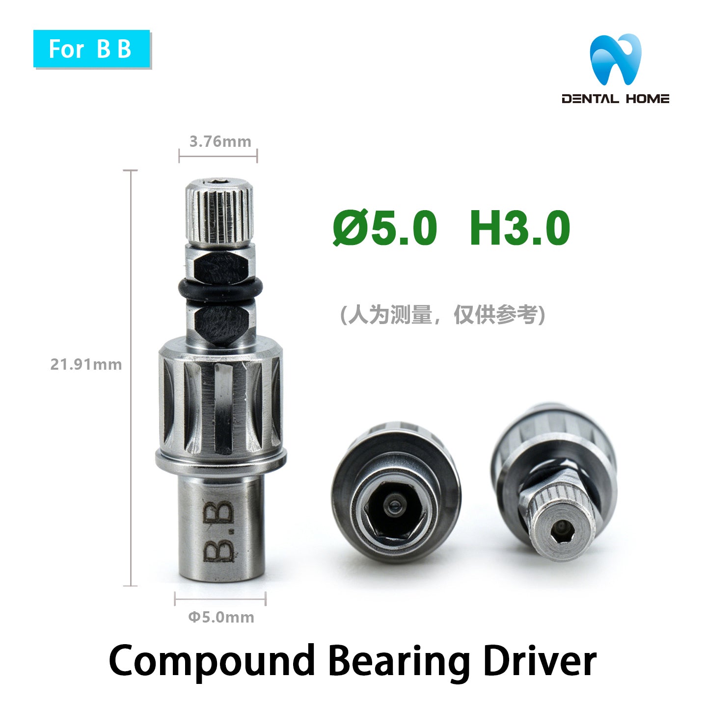 For B&B Implant Driver / Ratchet Driver / Multi unit Hex Driver / BaLL Abutment Driver / Hand Driver / Lab hex driver / Locator Driver Locator
