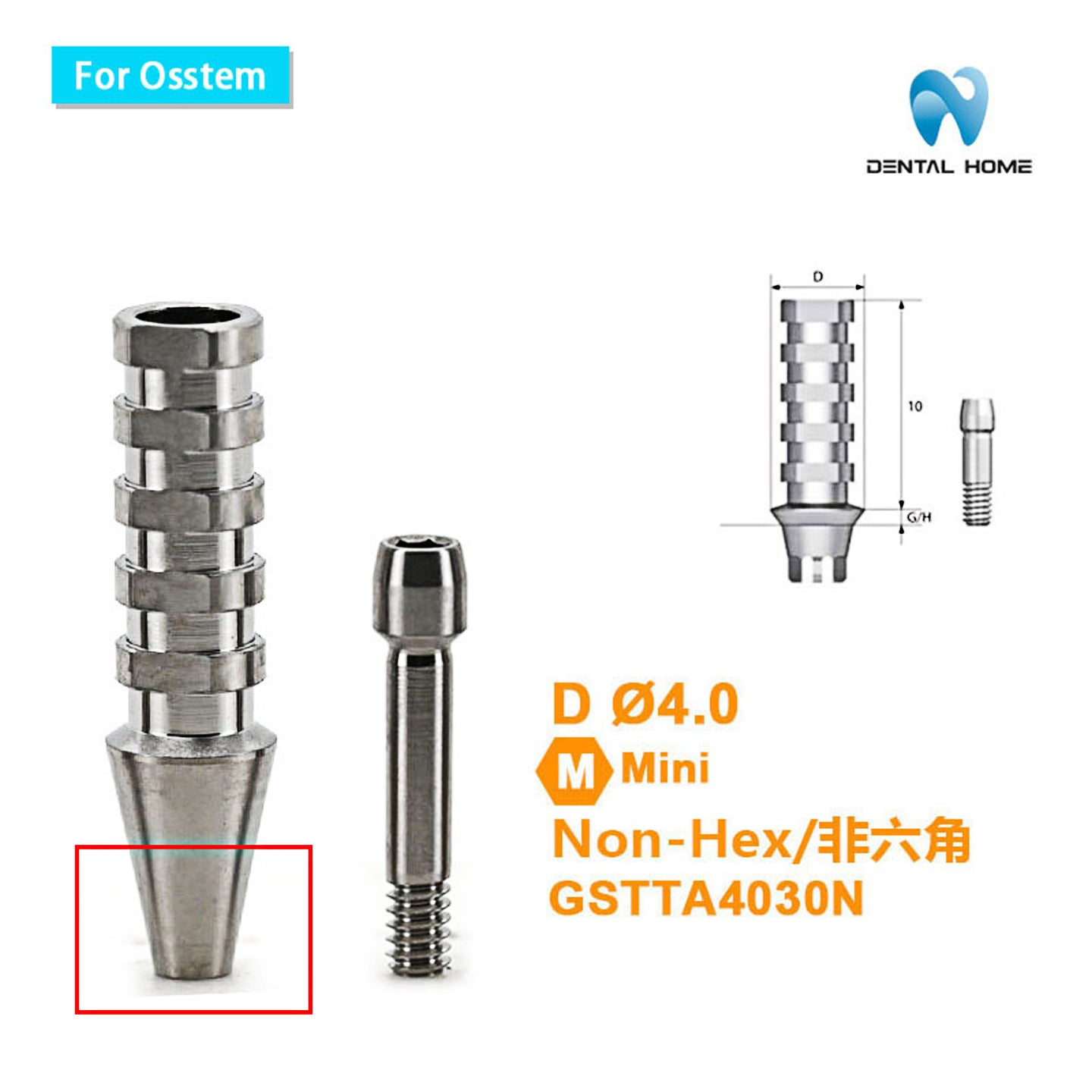 For Osstem Temporary Abutment