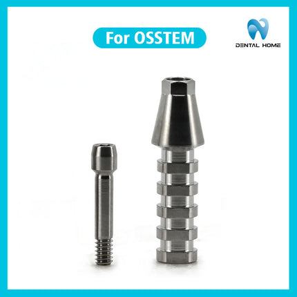 Подходит для готового реставрационного продукта OSSTEM Временный абатмент Субстрат из титанового сплава Защитный колпачок для замены имплантата