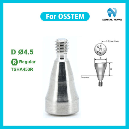 Подходит для абатмента OSSTEM Healing Abutment, сменного винта десны, защитного колпачка, переносного стержня, титановой колонны, титанового стержня