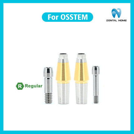 Подходит для готового прямого абатмента OSSTEM для реставрации одного зуба, сменного защитного колпачка с прямым углом