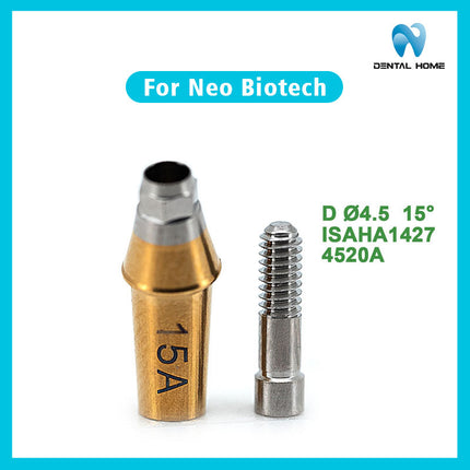 Подходит для готового углового абатмента Neobiotech, замена углового имплантата, титановая подложка
