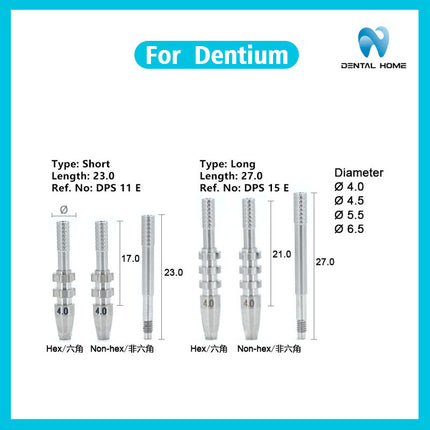 Подходит для сменного защитного колпачка для открытого переноса стержня Dentium, титанового стержня колонны