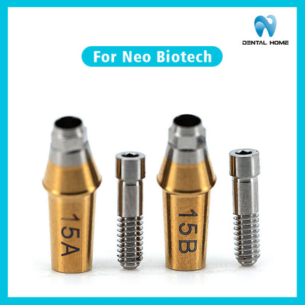 Подходит для готового углового абатмента Neobiotech, замена углового имплантата, титановая подложка