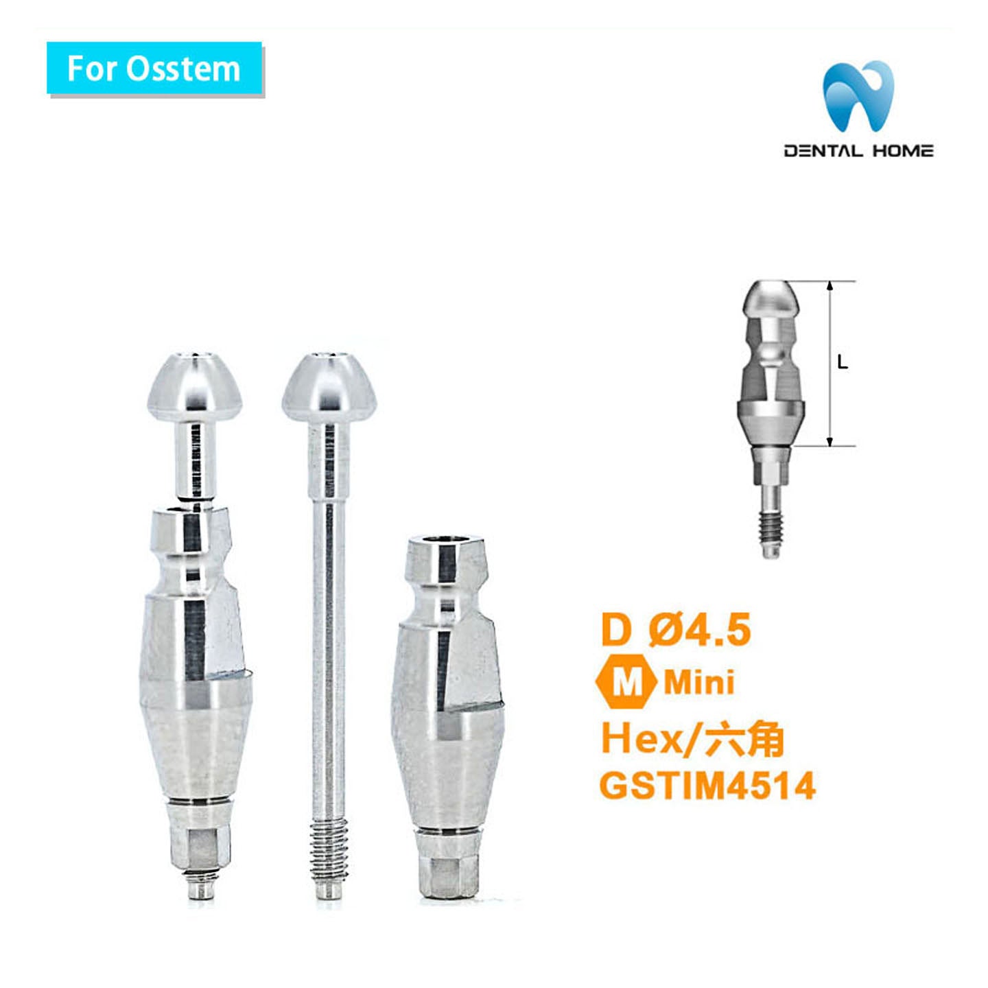 For OSSTEM Fixture Transfer Impression Coping