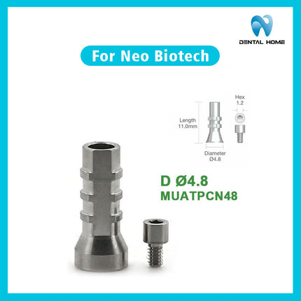 Подходит для сменного стержня для временного основания из композитного материала Neobiotech