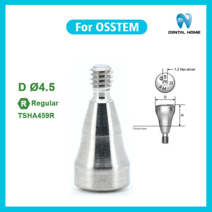Подходит для абатмента OSSTEM Healing Abutment, сменного винта десны, защитного колпачка, переносного стержня, титановой колонны, титанового стержня