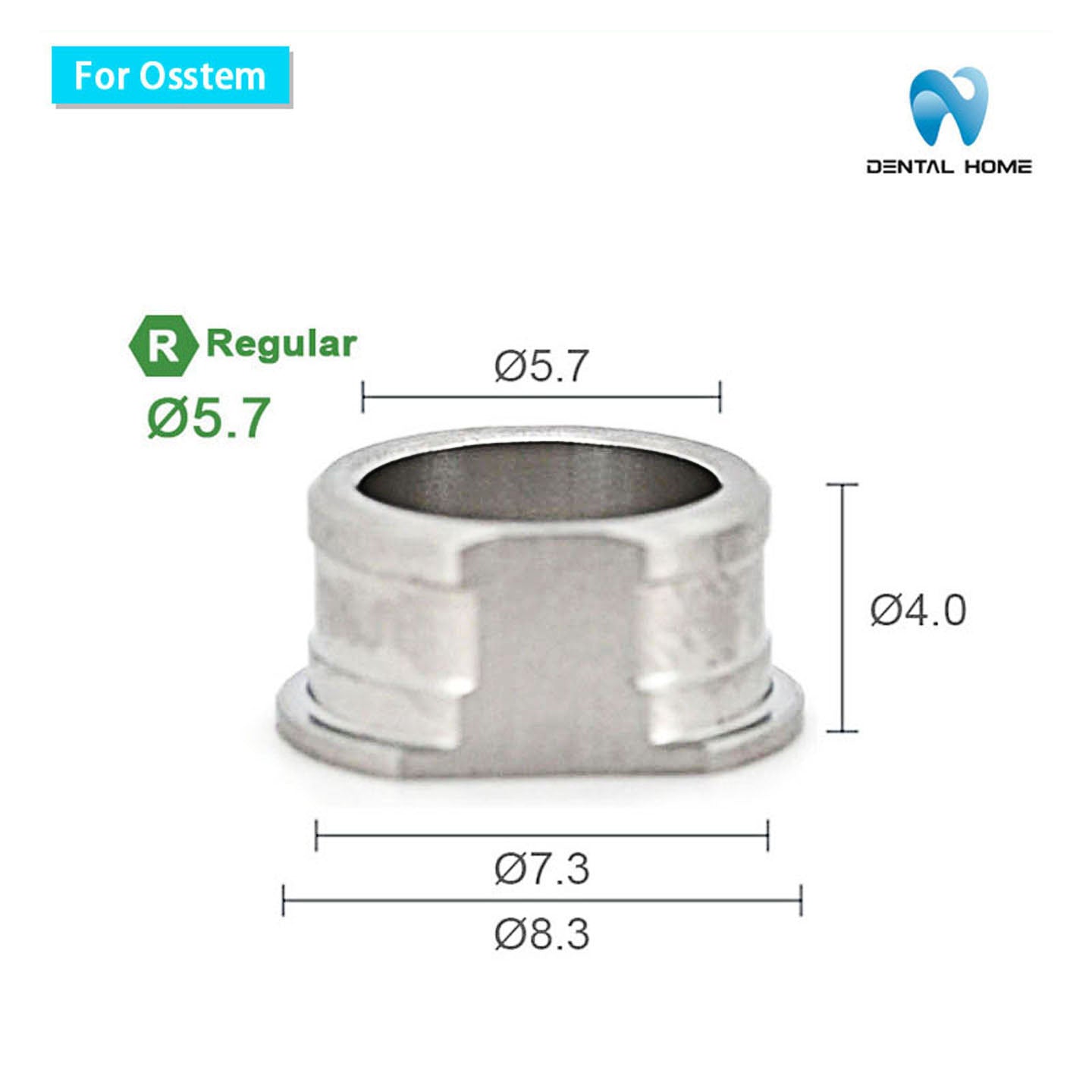 For Osstem OneGuide Metal Sleeve