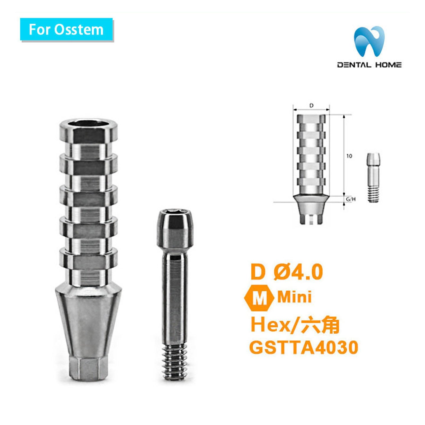 For Osstem Temporary Abutment