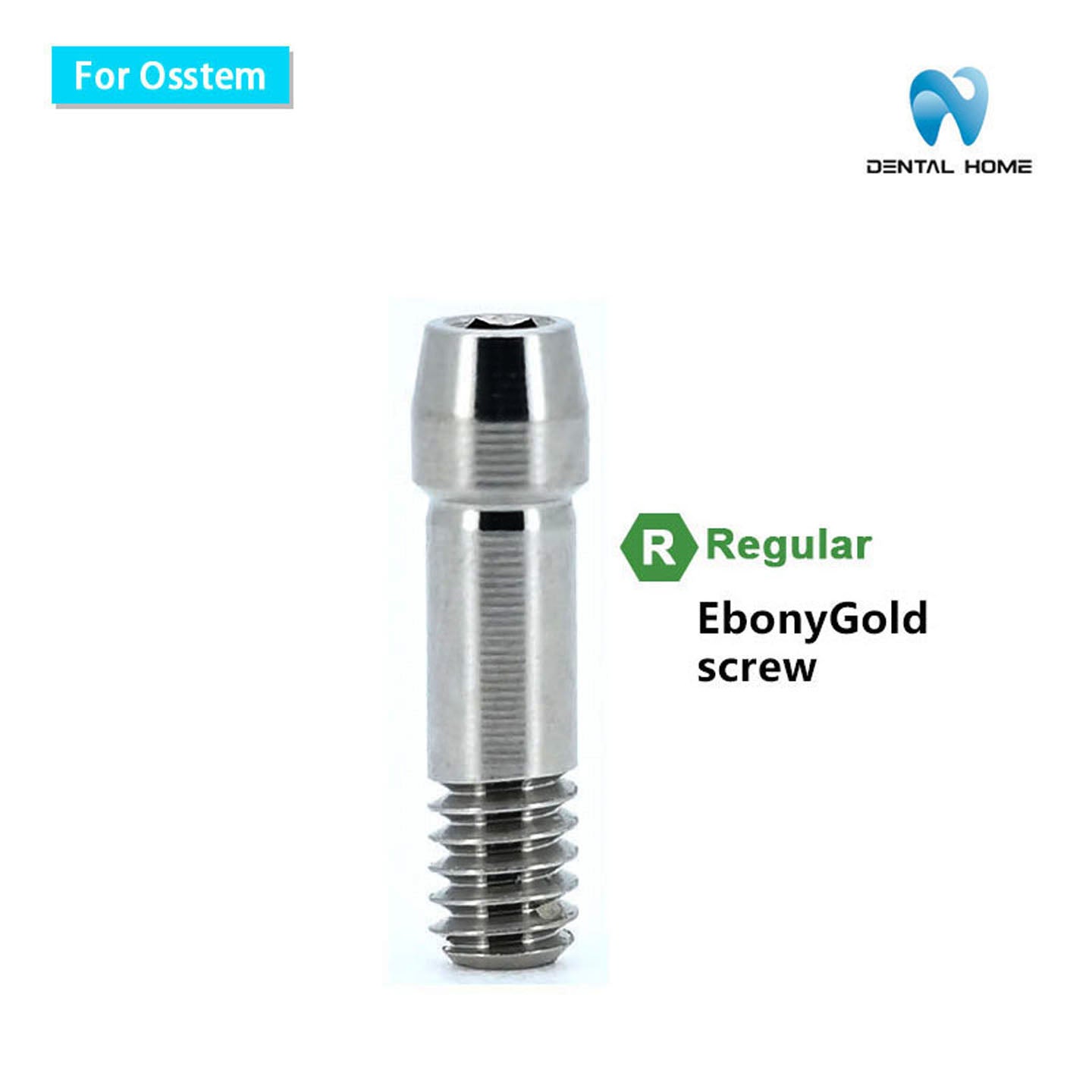 OSSTEM Compatible Repair Straight Abutment for Dental Implant Restoration