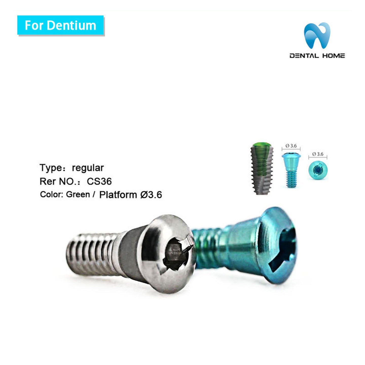 For Dentium Cover Screch