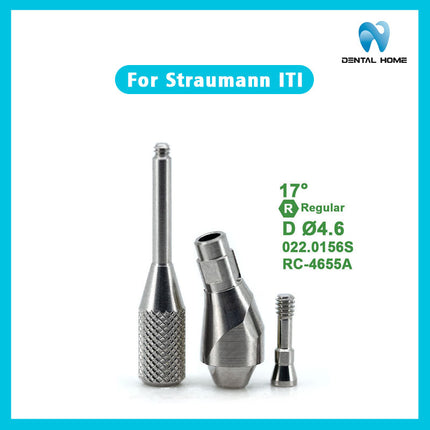 Straumann ITl コンポジット ベース、直角 17 度 30 度、チタン合金ベース保護キャップ、即時アクセサリに適しています。