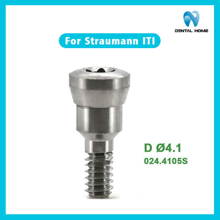 Подходит для Straumann lTl с закрытой винтовой крышкой RC, сменный стержень для переноса, защитный колпачок для заживления, подложка из титанового сплава