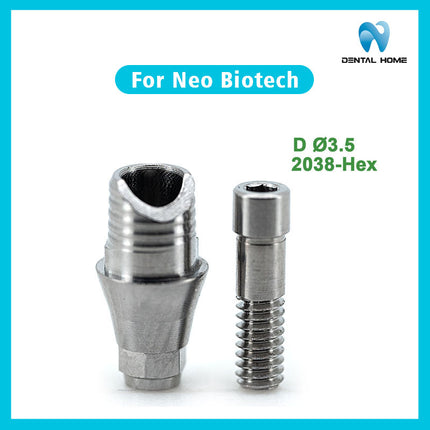 Подходит для замены дентальных имплантатов Neobiotech GEO Base. Аксессуары для зубного протезирования.