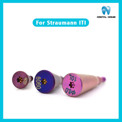 Подходит для формирователя десны Straumann ITl RC, заменителя дентального имплантата, защитного колпачка из титанового сплава