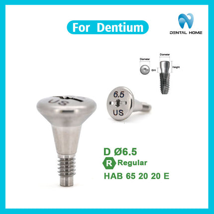 Подходит для замены имплантата с винтовым абатментом десны Dentium