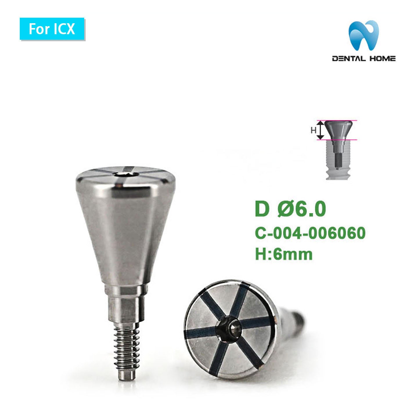 For ICX Healing Abutment