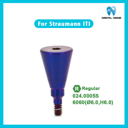 Подходит для формирователя десны Straumann ITl RC, заменителя дентального имплантата, защитного колпачка из титанового сплава