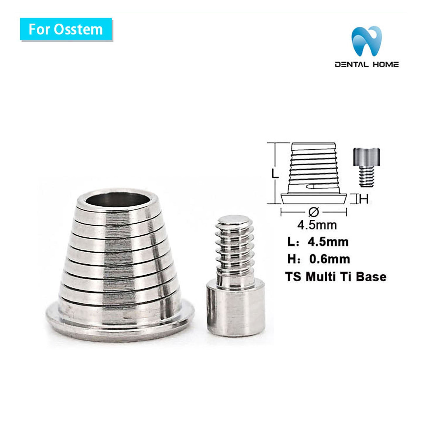 For OSSTEM Multi unit Ti base