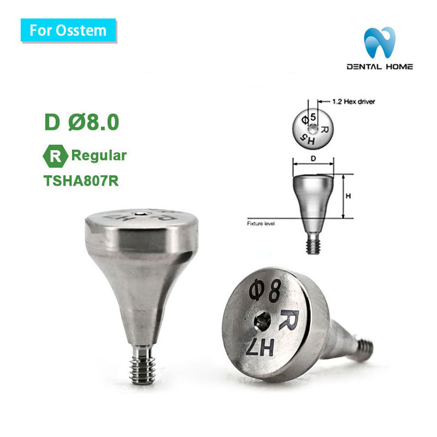 For OSSTEM Healing Abutment