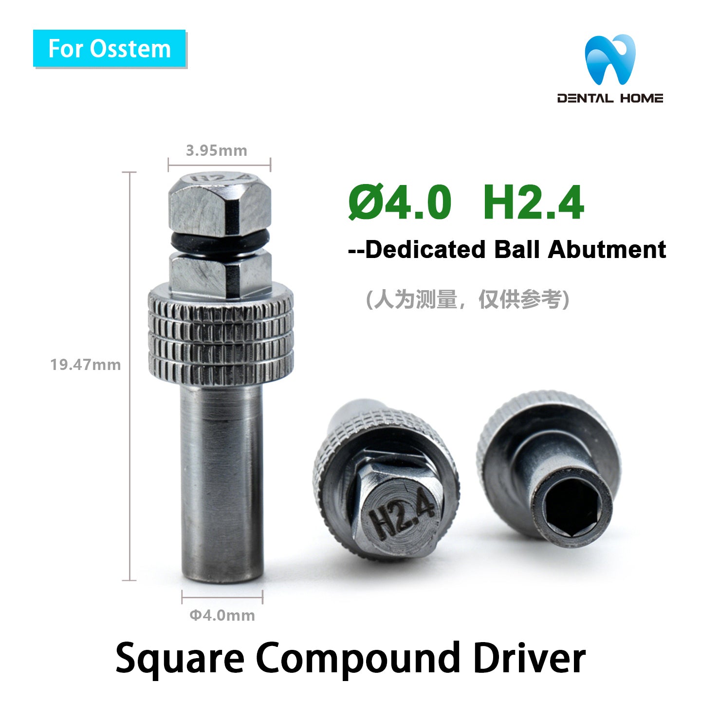 For Osstem Implant Driver / Ratchet Driver / Multi unit Hex Driver / BaLL Abutment Driver / Hand Driver / Lab hex driver / Locator Driver Locator