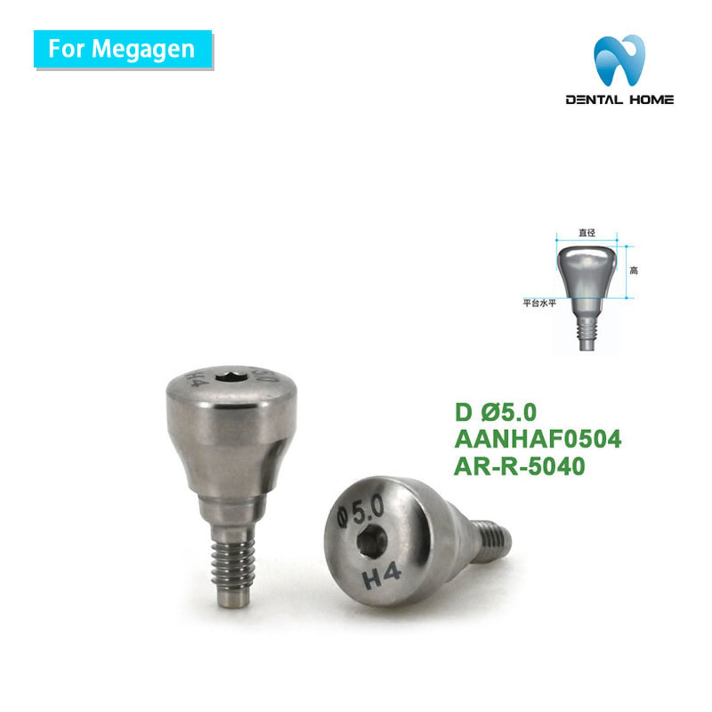 For Megagen Healing Abutment-AnyRidge